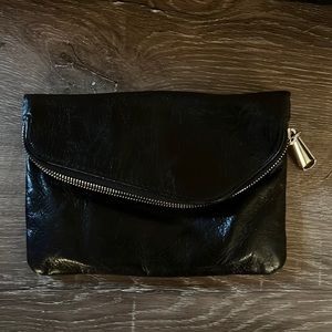 Black clutch - HOBO - 100% genuine leather